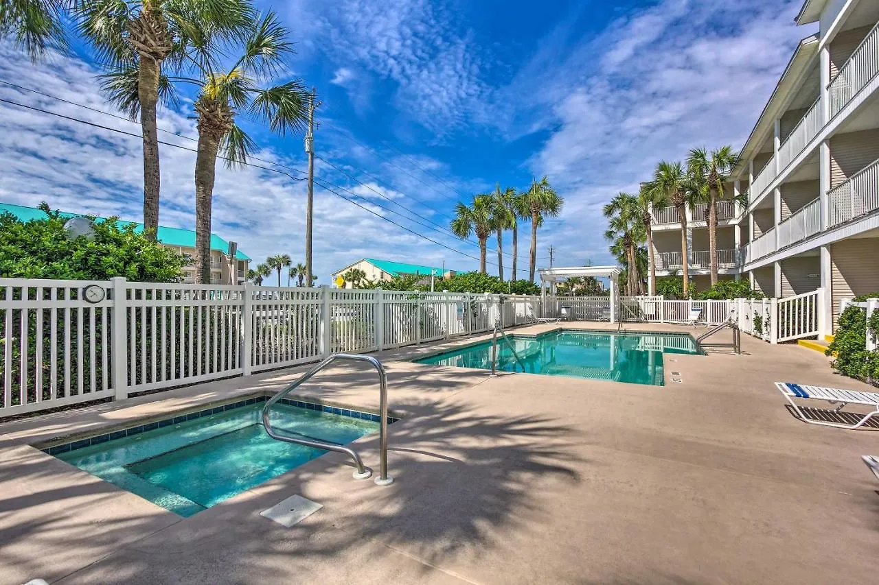 Sunny Emerald Coast Condo With Pool Steps To Beach! Destin